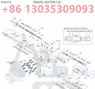 HYUNDAI 31Q5-42030 31Q5-42050 31Q5-42051 TRAVEL MOTOR PARTS