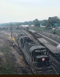 Prr Alco C 425s 2418 And 2417 Rick Burn Took Slides Of The Pennsy In Richmond In In August 1967 Long Island Railroad Railroad Pictures Pennsylvania Railroad