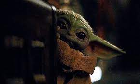 Baby Yoda Playing Hide And Seek Yoda Wallpaper Star Wars Characters Yoda Yoda Gif
