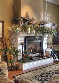 Natural Christmas Mantle Love It Christmas Mantel Decorations Fireplace Mantel Christmas Decorations Christmas Fireplace