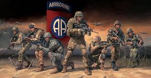 Homenaje A La 82nd Airborne A Lo Largo Del Tiempo Cortesia De Stuart Brown Http Www Elgrancapitan Org Foro Viewtopi Militar Arte Militar Imagenes Militares