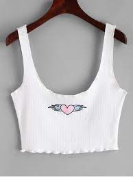No dresses, post them to more appropriate subreddits. Ribbed Fire Heart Cropped Tank Top Crop Top Outfits Top Outfits Cute Tank Tops