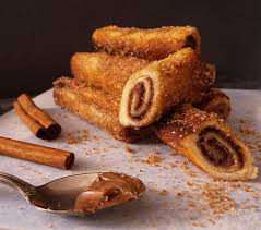French Toast Roll Ups With Homemade Nutella 2pots2cook