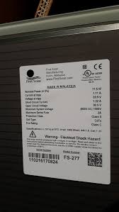 Cari barangan untuk dijual, di jual atau bidaan dari penjual/pembekal kita. Solar Panel First Solar Fs 277 77 5wp Cdte Secondsol