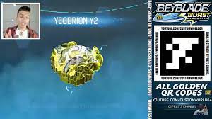 Golden dragoon f qr code beyblade burst evolution app. Beyblade Qr Code Gold Qr Codes Golden Yegdrion Bronze Horushood E Quetziko All Golden Beyblades Qr Codes In 4k Beyblade Burst App Kaylee Vanetten