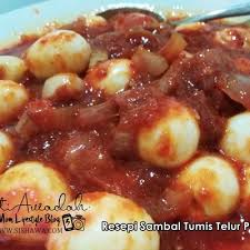 Rasa dan jika rasanya ok bolehlah padamkan api & hidang. Resepi Sambal Tumis Telur Puyuh Yang Mudah Dan Sedap