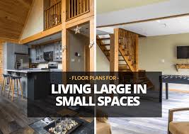 Click on one of the categories to see plans that meet your square footage needs. Small Cabin Plans Living Large In Small Spaces Confederation Log Timber Frame