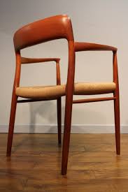 A Moller 75 Teak Carver Chair C 1960 With Original Papercord Seat It Was Designed By Niels Moller Dining Room Bench Seating Carver Chair Danish Modern Chairs