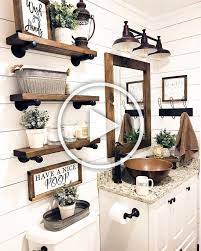 Discover designs for custom farmhouse laundry rooms and closets, including farmhouse utility room organization and storage solutions. Pin By Gina Groblewski On Main Floor Bathroom Makeover In 2021 Rustic Bathroom Decor Farmhouse Bathroom Decor Rustic Bathroom Designs
