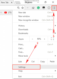 Open chrome and click on the three dots in the top right corner. How To Make Google Chrome As Default Browser In Windows 10