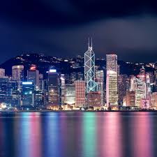Hong Kong Night Skyscrapers Reflections Ipad Wallpaper Hd Hong Kong Night Skyscraper Hong Kong