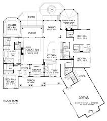Plan Of The Week Over 2500 Sq Ft The Ambroise 1373 3045 Sq Ft 4 Beds 4 Baths Wedesigndreams New House Plans Ranch Style House Plans Ranch House Plans