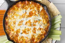 Easy Layered Buffalo Chicken Dip Recipe Boneless Chicken So Good
