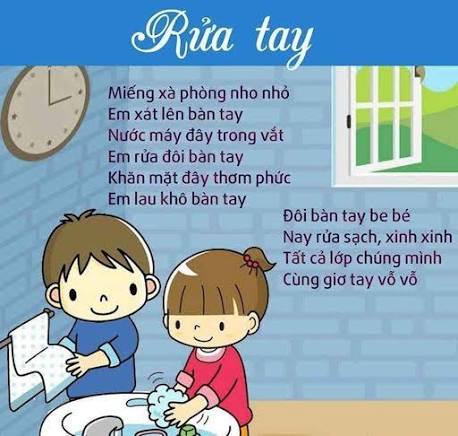 Những bài thơ chủ đề trường mầm non cho bé.