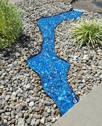 Blue Rock Creek Blue Patio Patio Garden Fairy House