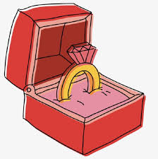 Wedding Ring In Box Cartoon Wedding Ring Drawing Wedding Rings Rings