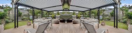 Discover our opening roof range, the new retractable roof, sun louvre systems, shutters, outdoor blinds, frameless glass doors, gates & other custom made installations. Pergolas Add A Roof To Your Deck Ezydeck