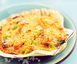 Coquilles Saint Jacques Gratinees Aux Legumes Recette Recettes De Cuisine Recette Coquille St Jacques Recette