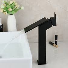 bathroom matt black vessel basin sink