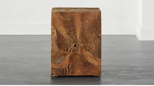 Drift Natural Teak Root Side Table Reviews Cb2 In 2020 Side Table Teak Side Table Teak