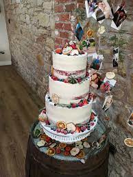 Buttercream Cake Red Velvet With Fresh Fruit And Dried Fruit To Decorate Fruit Wedding Cake Luxury Wedding Cake Cake
