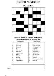 This game helps in enhancing your. Cross Numbers Puzzles Teaching Resources