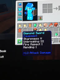 I Don T Know How I Got Unbreaking 3 And Mending Can Somebody Explain Minecraft
