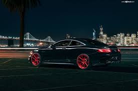 Mercedes Benz S63 Amg Coupe M652 Candy Apple Red Wheels Agwheels 6 Mercedes Benz Wallpaper Mercedes Benz Benz S Class