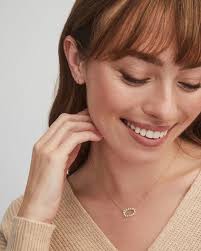 Elisa Gold Plated fashionable Necklace