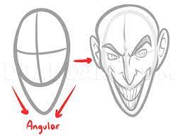 We have simple triangles for the eyes and nose. How To Draw Scary Faces Draw Scary Characters Step By Step Drawing Guide By Dawn Dragoart Com