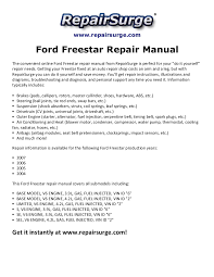 It probably allowed the engine to be shorter and more compact. Ford Freestar Repair Manual 2004 2007