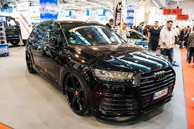Audi Q7 Sq7 A1 A2 A3 A4 A5 A7 S7 Rs7 Static Stance Stanceworks Stancenation Black Mbdesign Vag Messe Essen Audi De