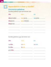 Vocabulario en español sobre la cultura y las costumbres de hispanoamérica y españa. Lengua Materna Espanol Primer Grado 2020 2021 Pagina 130 De 225 Libros De Texto Online