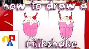 How To Draw A Milkshake Youtube