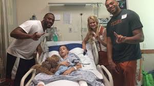 He is thought to have been taking part in a private coaching. Boy Struck By Lightning Leaves Hospital In Time For Christmas Abc News