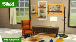 See more ideas about sims 4 cc furniture, sims 4, sims. The Sims 4 Artz Living Room Cc Stuff Pack Is Here
