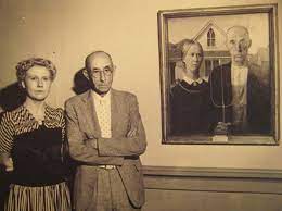 From the outside, this newburgh, indiana house is grand and dramatic, and the epitome of what a striking church should look like. Grant Wood S American Gothic The Hidden Meanings Of A Masterpiece