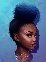 Pin By Kahida On Why Arts Of Course Black Girl Art Black Love Art Black Girl Cartoon