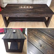 Maybe you would like to learn more about one of these? Handmade From New Materials Stained With A Rich Dark Espresso Kona Color And Protected With Polyurethane Wo In 2021 Stained Table Espresso Stained Wood Staining Wood