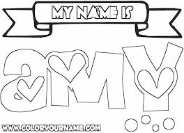 Names for girls coloring book. Amy Coloring Page Coloring Pages Name Coloring Pages Colouring Pages