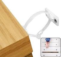 6 Pack Furniture Straps Anti Tip Furniture Wall Anchors, Adjustable Child  Safety Straps for Baby Pet from Falling Furniture Earthquake Secure Mount  ...