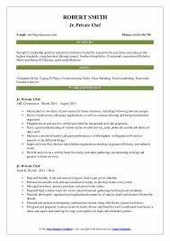 Additionally, you can learn about food services careers and look for chef jobs on monster. Private Chef Resume Samples Qwikresume