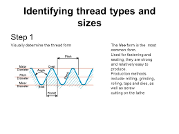 Screw Thread Identification Ppt Video Online Download