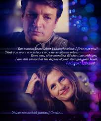 Love How Castle Always Knows The Right Thing To Say To Beckett 3 Tv Serien Filme Fandoms