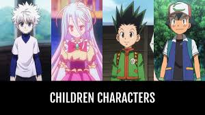 Naruto is a little too what you guys consider inappropriate for children is considered perfectly normal in most of the world. Children Characters Anime Planet