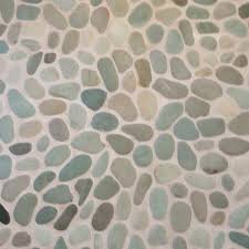 Sea Glass Floor Stones Barn Wood Bathroom Glass Floor Sea Glass