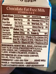 Gallon / 59oz / half gallon / quart / pint / 16oz / 14oz. Trumoo Chocolate Milk Nutrition Label Ythoreccio
