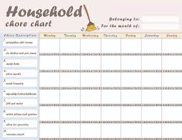 free printable chore charts for kids activity shelter