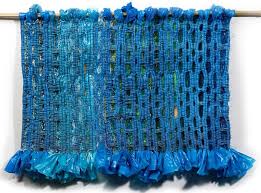 Weaving With Plastic Recyclart Weaving Paper Weaving Weaving Art