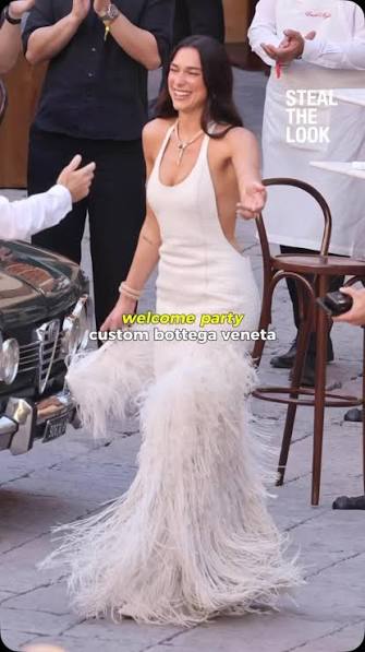 Dua Lipa shines in silver. 🪩💍🩶 #DuaLipa